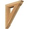 Ekena Millwork Traditional Traditional Rough Sawn Bracket, Western Red Cedar, 4"W x 22"D x 26"H BKT04X22X26TRA01RWR - alternate 1